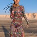 Festival Rave Party Dress | PVC Transparent Co-Ord & Harness Set