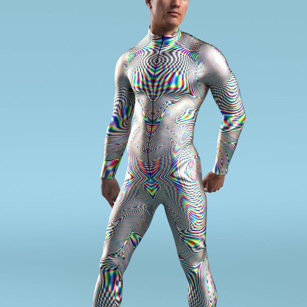 Rave Bodysuit Men, Festival Costume Men, Male Costume, Men Bodysuit, Male Bodysuit, Sexy Costume Men, Bodysuit Men, Burning Man Costume Men