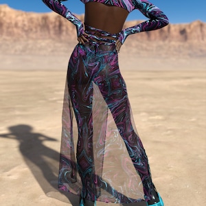 Sheer Skirt Etsy