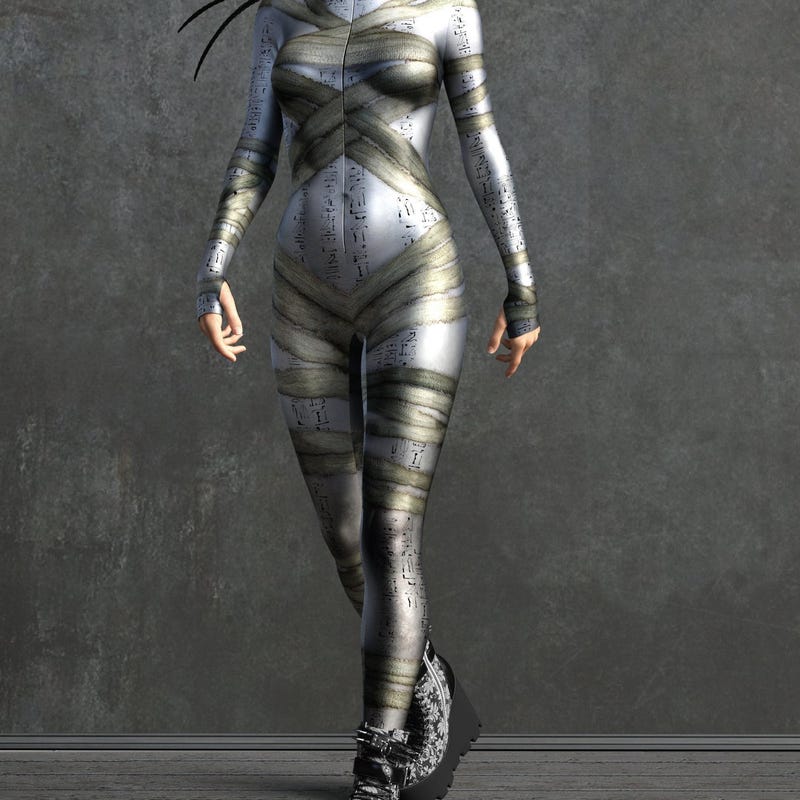 Seductive Mummy Halloween Costume main image 1
