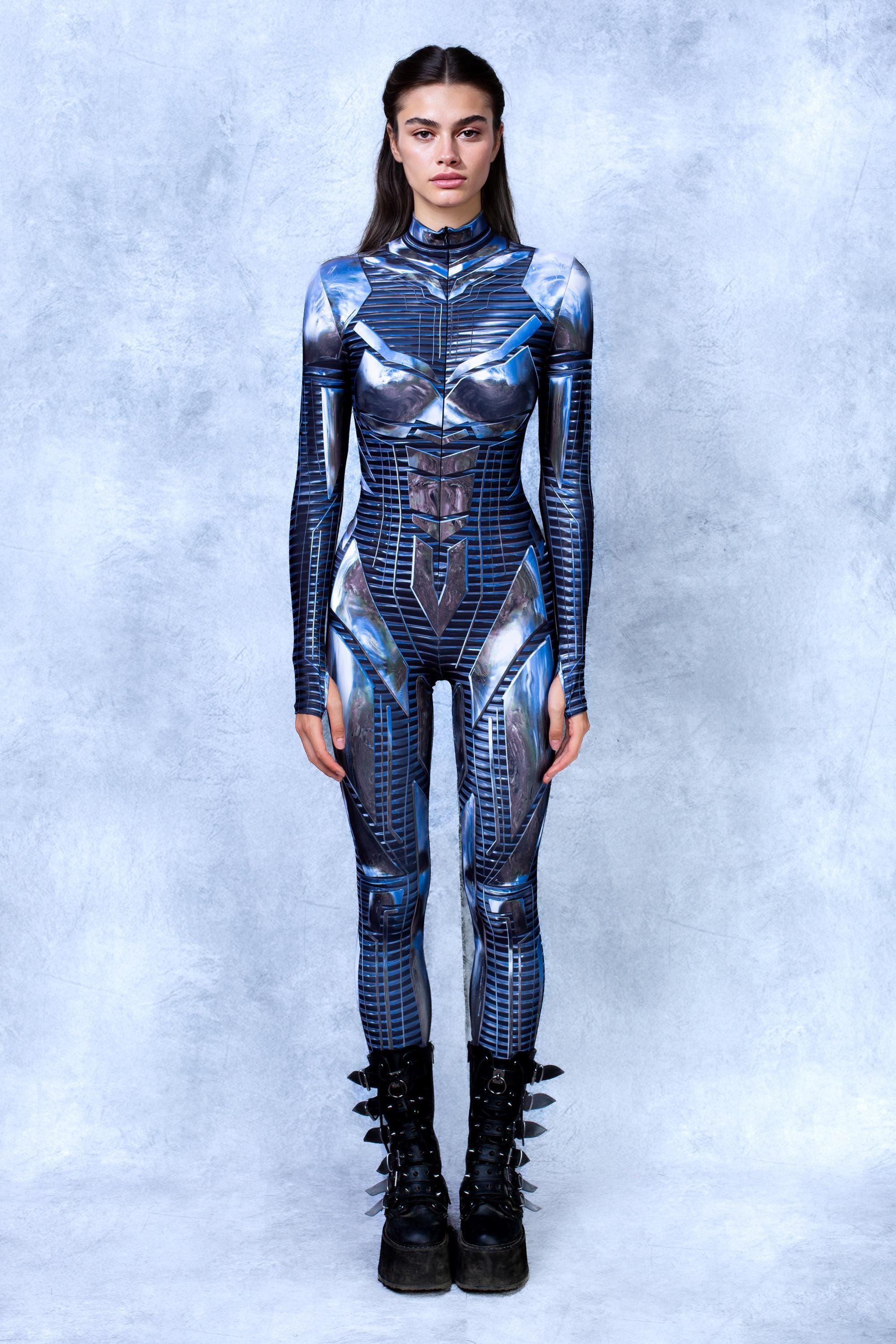 Performance Woman Costume, Rave Costume Woman, Festival Costume, Disco ...