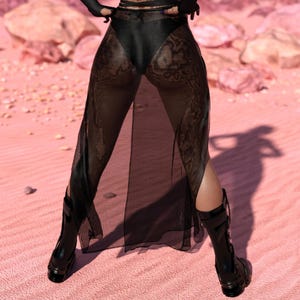 Festival Black Skirt Woman, Rave Party Skirt, Mesh Rave Skirt Woman, Festival Cheeky Skirt, Rave Woman Disco Skirt, Burning Man Outfit Woman