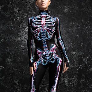 Halloween Costumes For Women, Skeleton Halloween Costume, Halloween Costume, Costumes For Halloween, Costume Women, Skeleton Storm Bodysuit