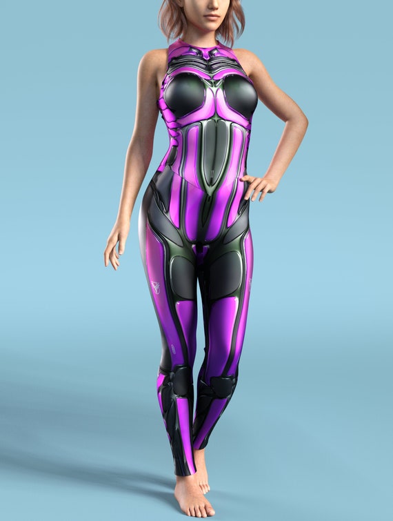 female futuristic clothing