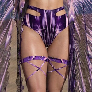 Festival Cutout Shorts, Trippy Shorts, Woman Outfit, Festival Disco Shorts, Women Rave Shorts, Rave Outfit Woman, Psychedelic Woman Clothing