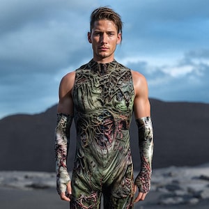 Zombie Costume Halloween, Costumes For Men, Male Sleeveless Costume, Halloween Adult Costume, Unique Costume Men, Halloween Clothing Men