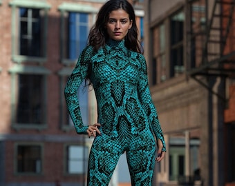 Snake Costume Women, Snake Skin Costumes, Animal Printed Costume Women, Snake Costume, Festival Costumes For Women, Snake Costumes for Women