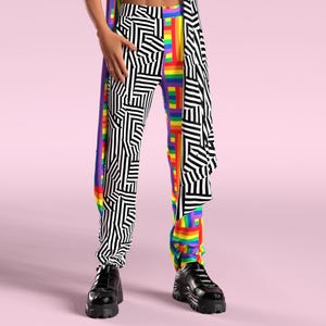 Pride Men Hose, Festival Men Hose, Regenbogen Hose, Bisexuell Pride, Bunte Pride Hose, LGBTQ Pride Hose, Gay Pride Hose, Paradehose