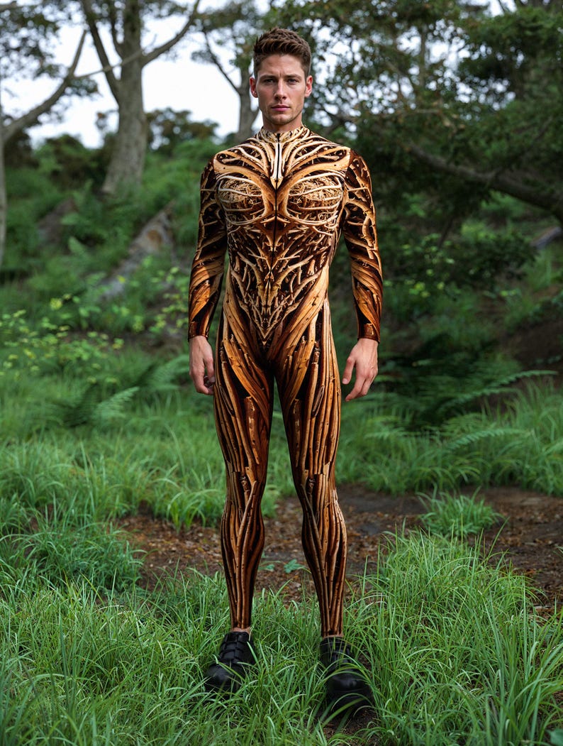 Halloween Bodysuit Men, Mens Scary Halloween Costume, Halloween Costumes for Men, Alien Costume