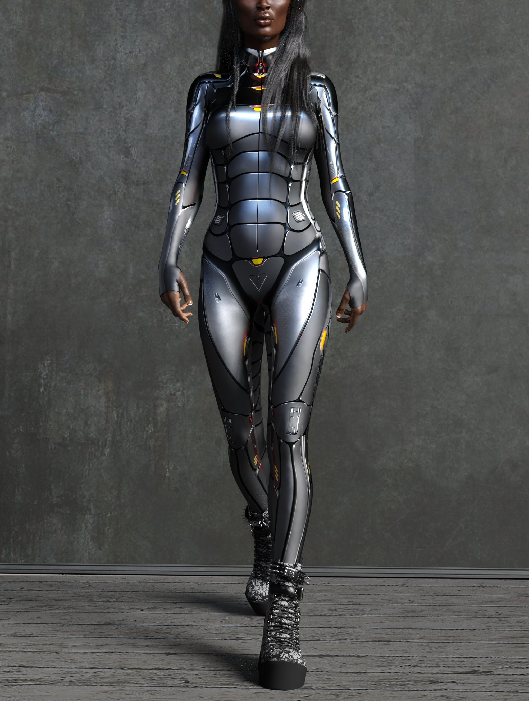 Robot Costume Women, Cyber Costumes Women, Superhero Costumes