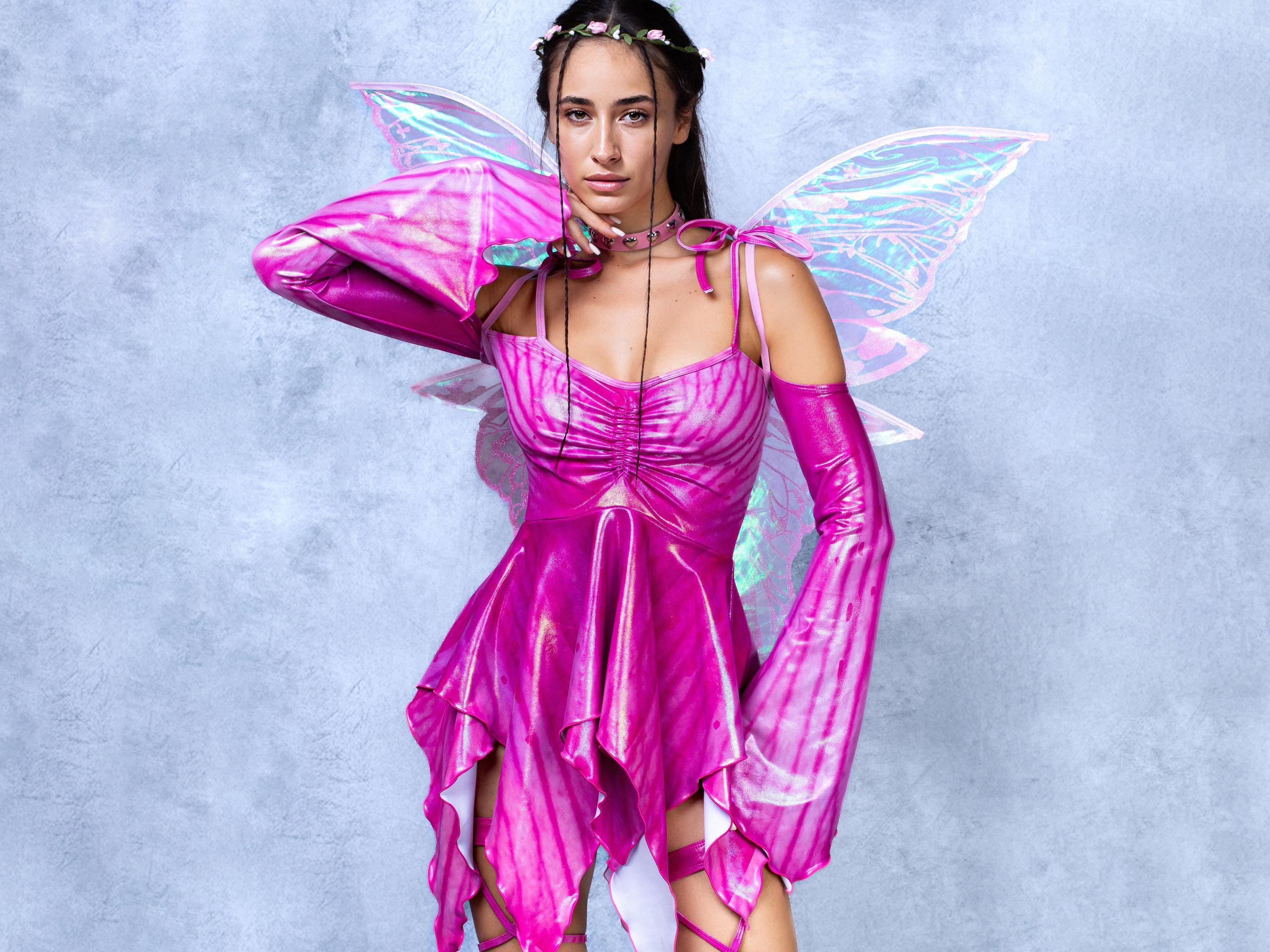 pink pixie dress Pixie Dust Mini Dress Pink