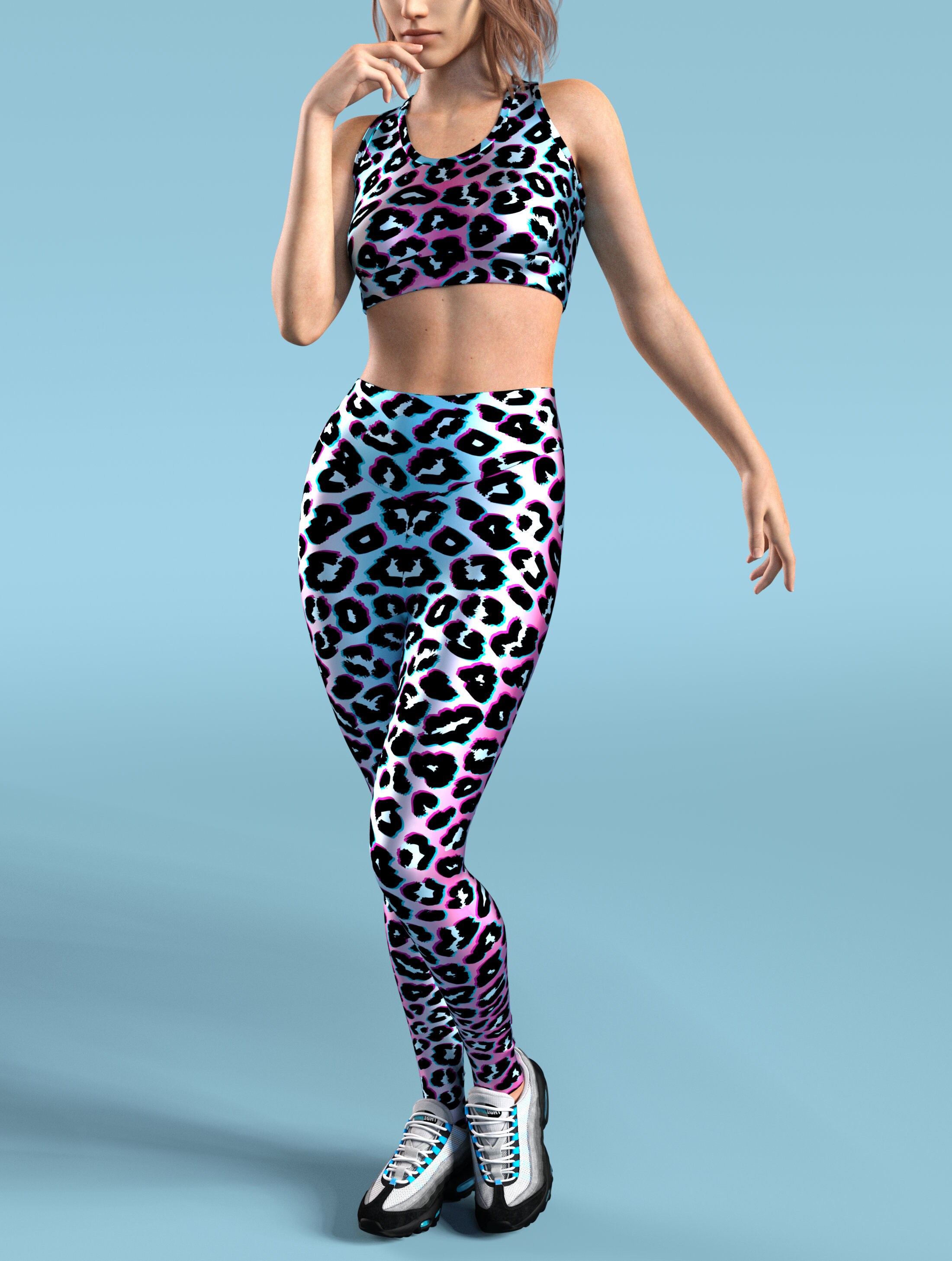 Pole Dance Set Workout Halter Top High 