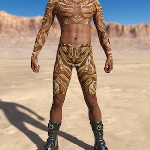 Male Mesh Shorts, Rave Bohemian Shorts, Festival Fashion Shorts, Festival Male Shorts, Rave Shorts, Festival Shorts, Rave Biker Shorts
