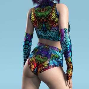 Lucid Geometry raveset: sexy festivalshort en top