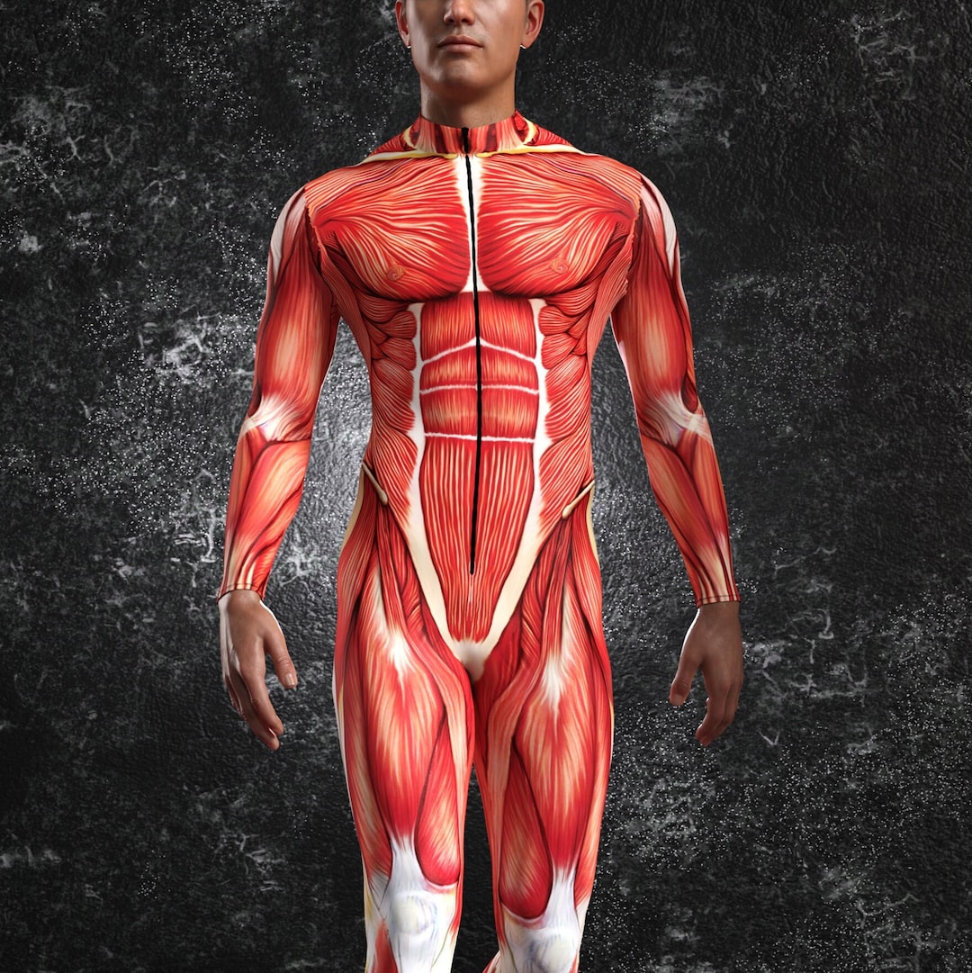Muscle Halloween Costume Adult, Halloween Costume Men Unique, Halloween