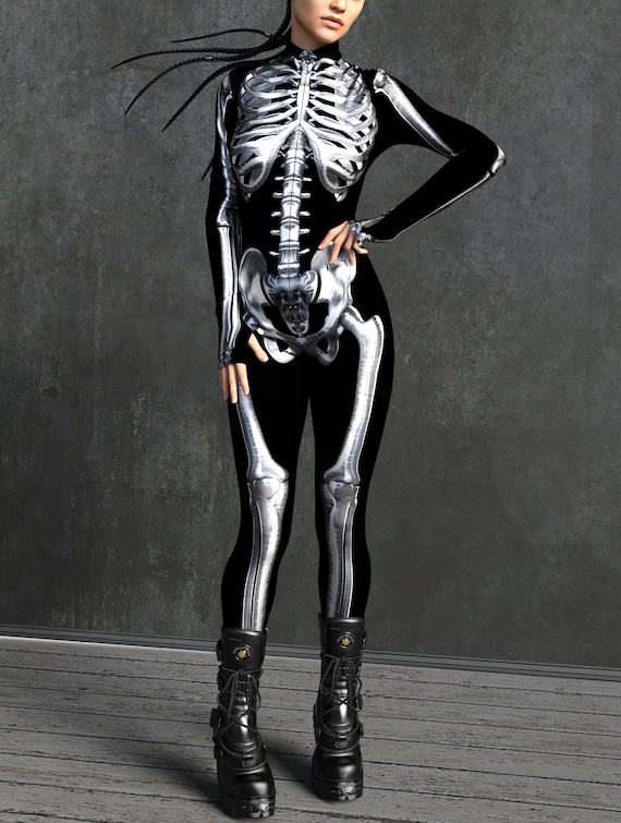 2 X Pares De Disfraces De Halloween vestirse Esqueleto Guantes-Verde Blanco 