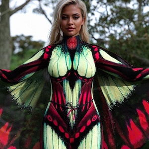 Halloween Butterfly Costume: Women's Wings Bodysuit