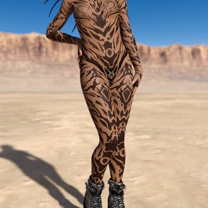 Rave Fashion Costume, Sexy Party Costume, Rave Mesh Costume, Festival Costume, Dancer Costume, Psychedelic Costume, Burning Man Clothing