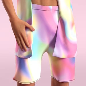 Shorts del Orgullo Masculino, Shorts LGBTQ, Shorts del Mes del Orgullo, Shorts del Orgullo, Shorts de Motociclista Orgullo Gay, Shorts Coloridos del Orgullo Masculino, Shorts Arcoíris Gay