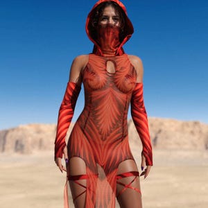 Rave Cutout Long Dress, Mesh Festival Outfit For Women, Sheer Festival Long Dress For Women, Festival Dress, Rave Outfit, Leg Wraps Woman
