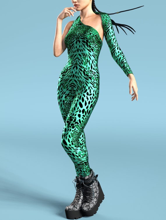 Animal Print Costume Sexy Rave Outfit Rave Clothing Rave Bodysuit Dance Costume Rave Bodysuit Festival Clothing Sexy Costume Woman Etsy Canada