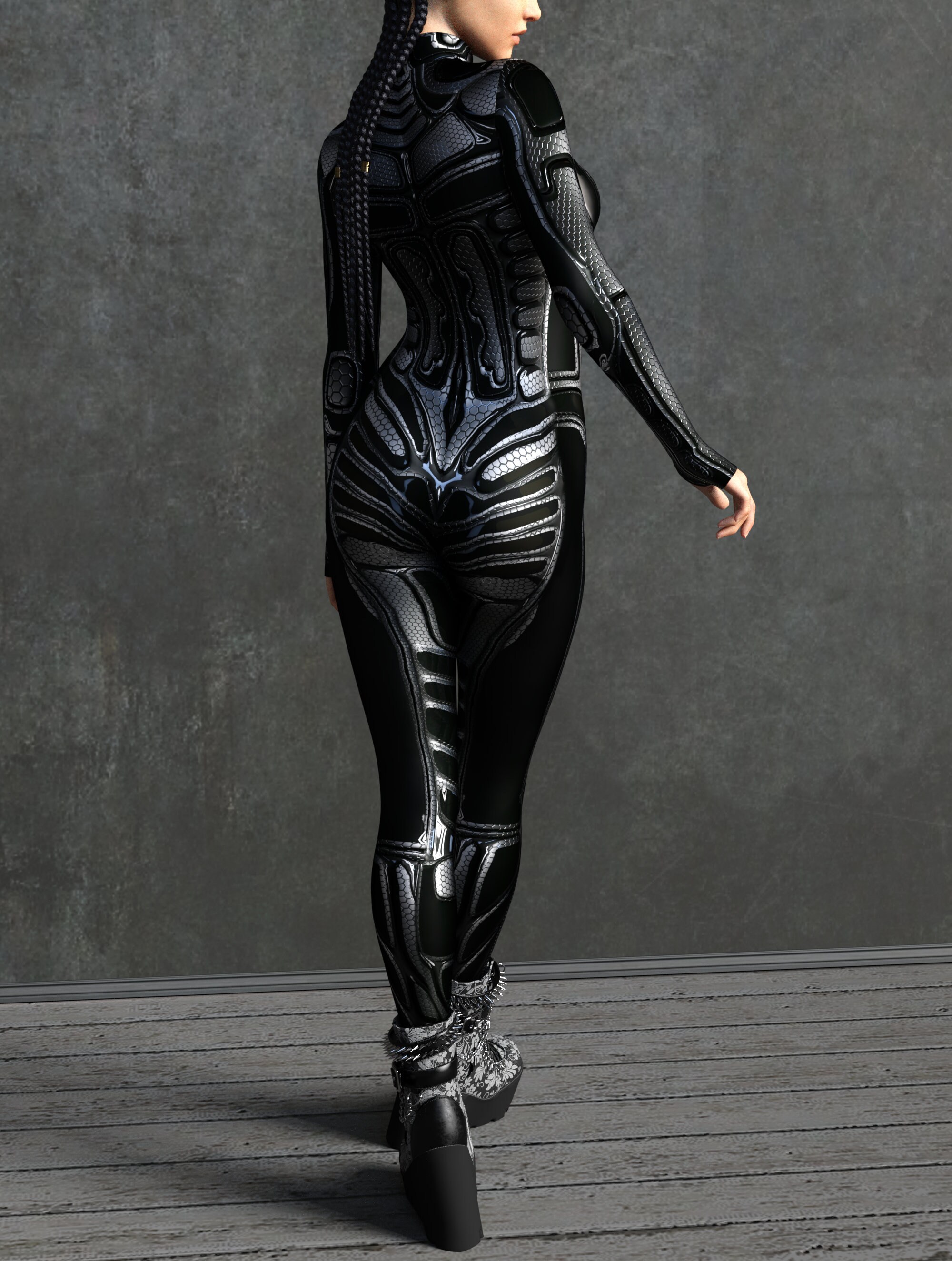 Cyber Costume Women Robot Costume Women Costume Etsy