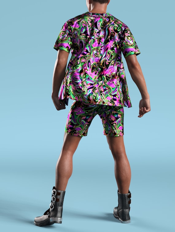 Techno outfit heren sale