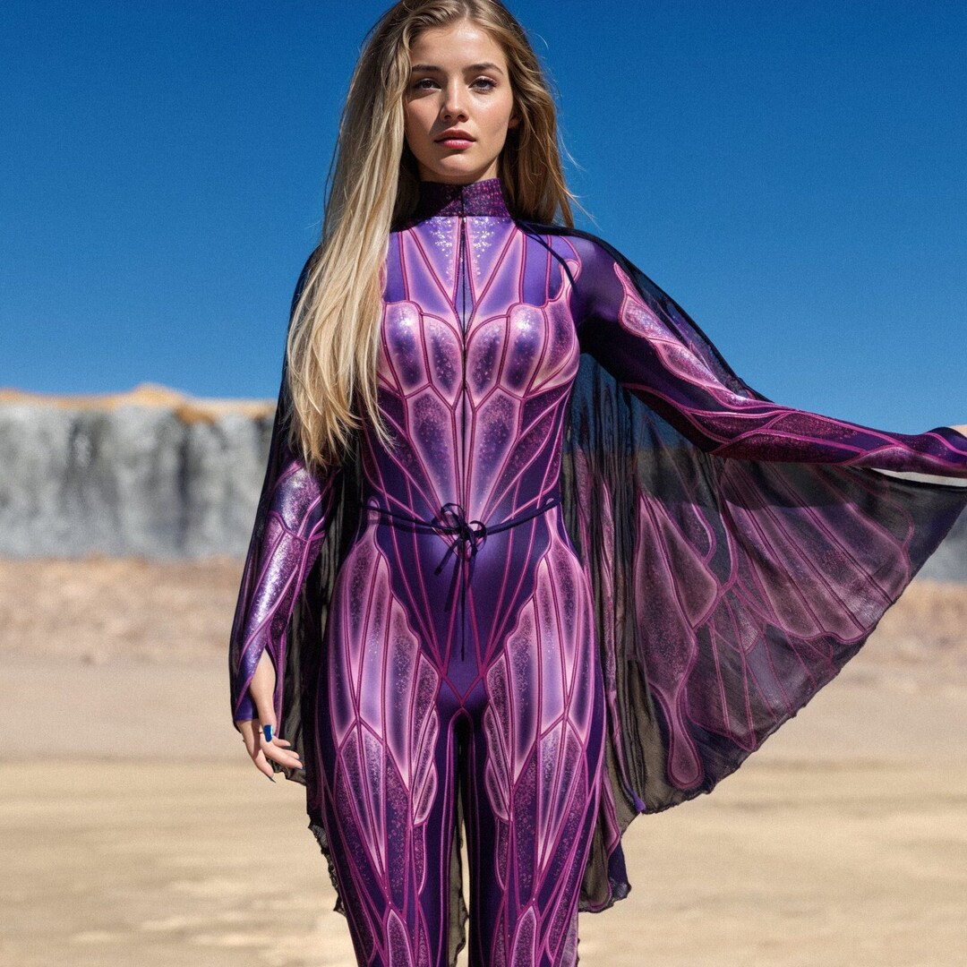 Rave Costume Woman, Festival Outfit, Rave Clothing, Performance Woman