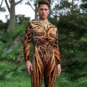 Halloween Bodysuit Men, Mens Scary Halloween Costume, Halloween Costumes For Men, Alien Costume Men, Futuristic Clothing, Costumes For Men