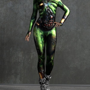 Zombie Costume Women, Alien Costume Women, Zombie Costume, Halloween Costumes, Halloween Adult Costume, Halloween Costume, Cosplay Costume