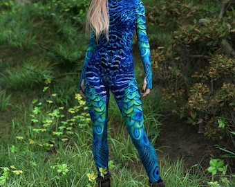 Festival Peacock Costume Women, Animal Costumes For Women, Animal Printed Costume, Festival Costume Women, Bird Wings Festival Costume Women