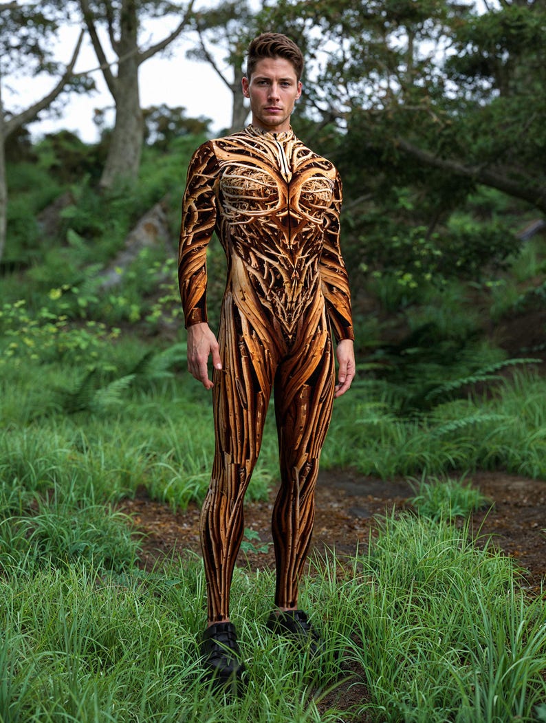 Halloween Bodysuit Men, Mens Scary Halloween Costume, Halloween Costumes for Men, Alien Costume