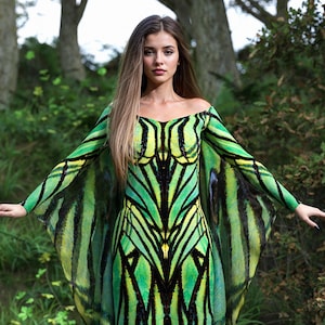 green emerald velvet dress Wyatt Bodycon Dress in Fluro Yellow  motelrocks-com-us
