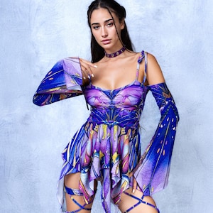 fantasy sexy clothes Sexy Luxury Mesh Princess Club Fantasy Lace Party Evening Dress - Evening  Dress and Ladies Dress price main image 1