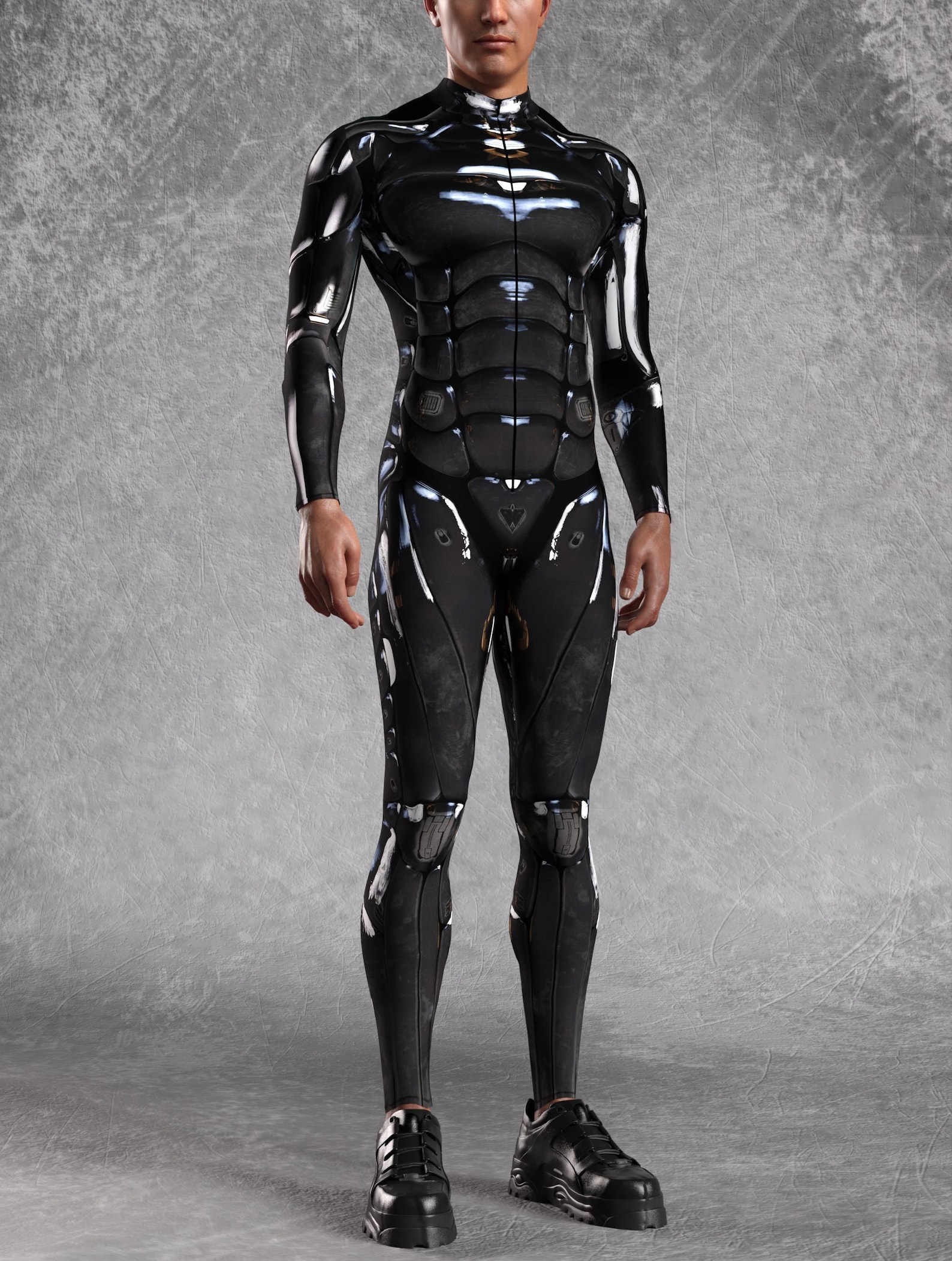Robot Costume Men, Droid Costume Men, Festival Costumes for Men, Rave ...