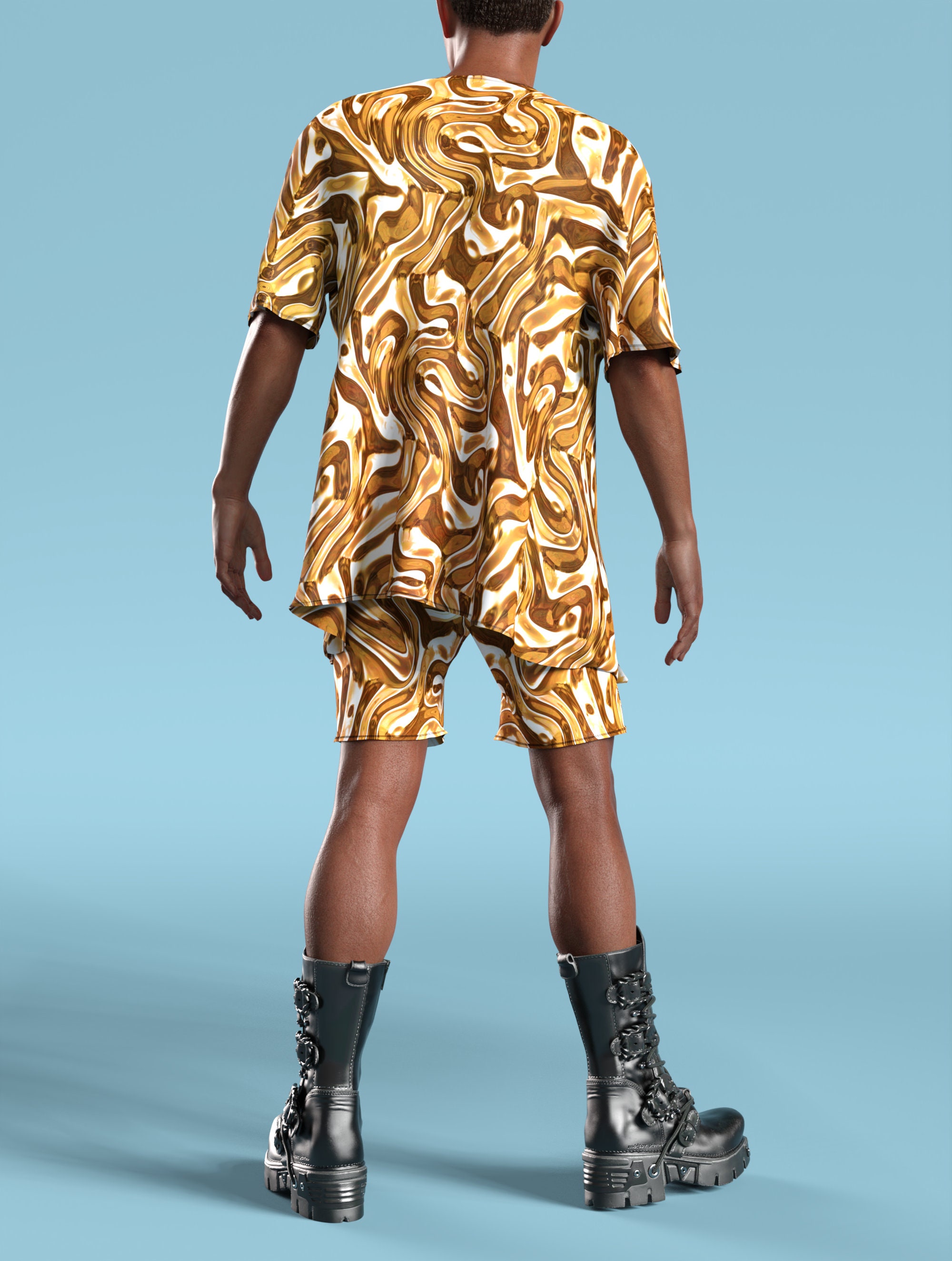 Mens 2025 rave shorts