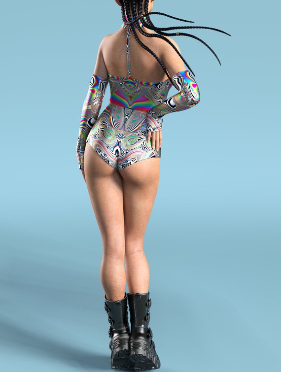 Sexy Outfit Woman, Festival Set Woman, Sexy Rave Wear, Rave Top