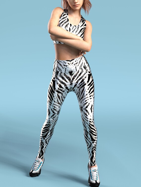 Animal Print Exercise Leggings