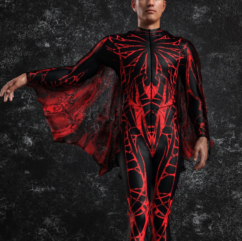 Halloween Set Men Unique, Male Halloween Set, Halloween Bodysuit