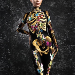 Halloween Adult Costume, Halloween Costumes, Skeleton Costume, Womens Halloween Costume, Skeleton Bodysuit, Butterfly Costume, Fairy Costume