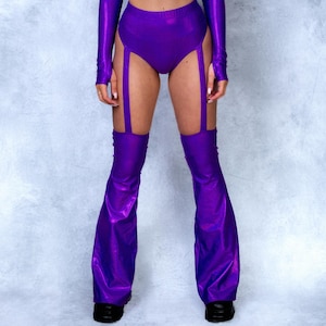 Shiny Rave Pants, Festival Sexy Bikini, Performance Pants, Rave Chaps, Festival Chaps, Festival Pants, Rave Clothing, Festival Outfit