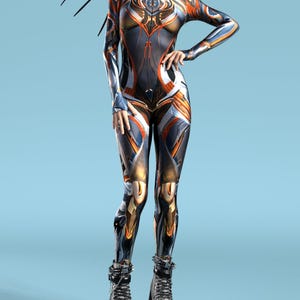 Droid Costume Women, Cyborg Costume Women, Rave Bodysuit, Festival Costumes, Rave Costume Women, Festival Bodysuit, Cosplay Costume Women