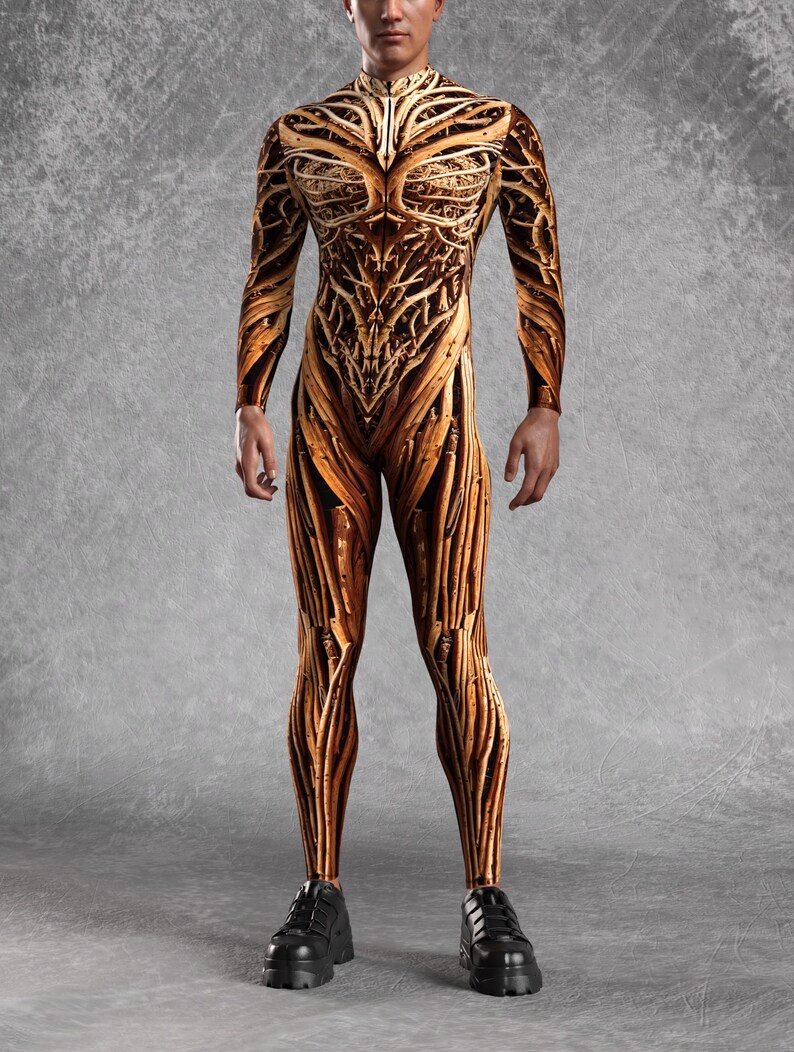 Halloween Bodysuit Men, Mens Scary Halloween Costume, Halloween Costumes for Men, Alien Costume