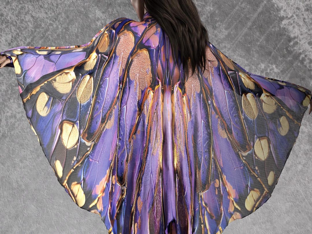 Butterfly Mesh Wings Halloween, Halloween Mesh Wings Women, Large Mesh ...