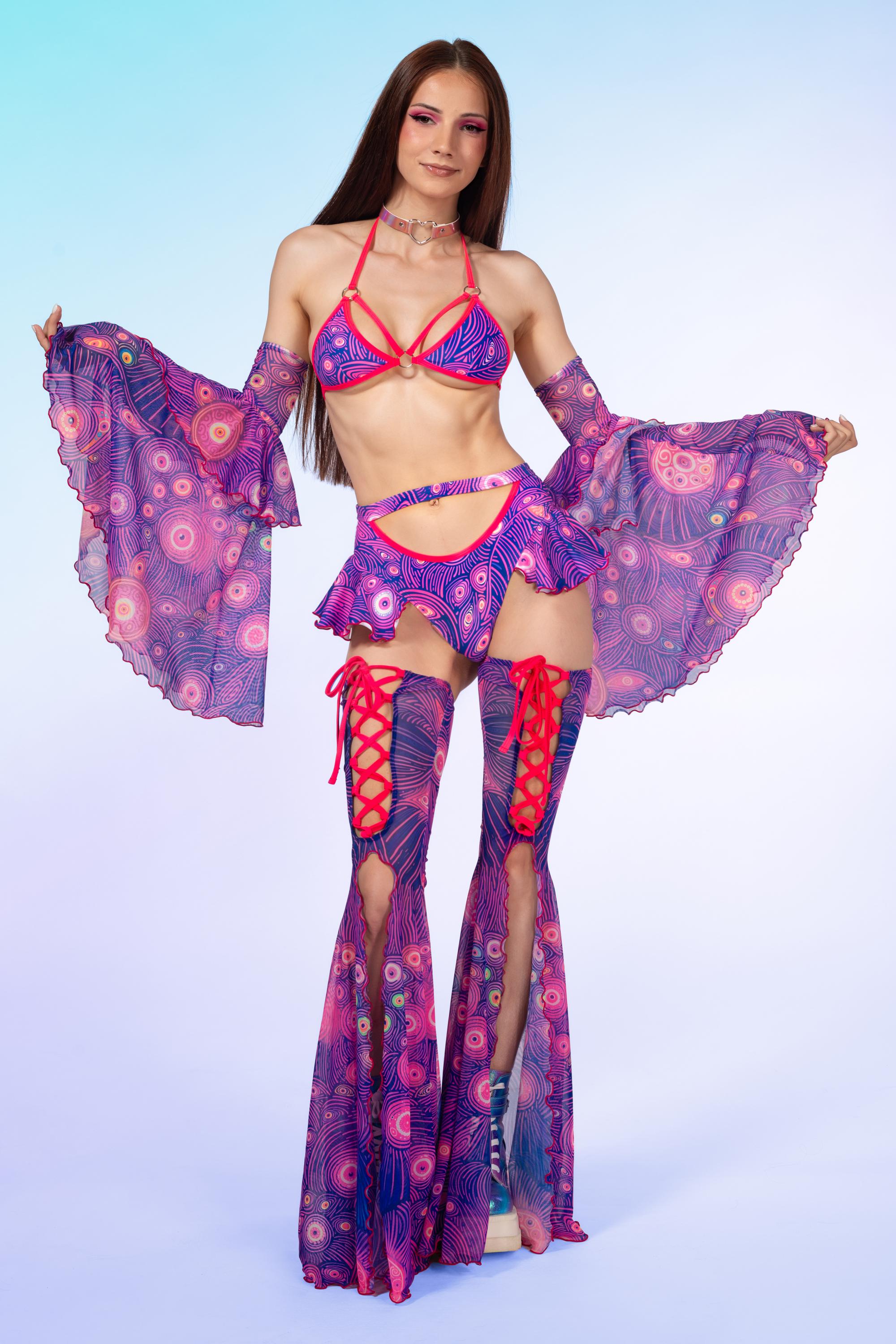 I Candy Butterfly Ruffled Set