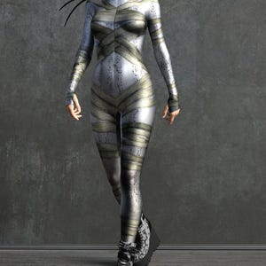 Disfraz de momia para mujer, disfraz de momia para mujer, disfraz de momia, disfraces de Halloween, disfraz de Halloween para adultos, disfraz de Halloween, disfraz de cosplay