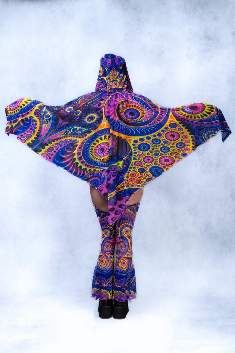 UV Rave Bodysuit: Backless Chaps, Festival Outfit - Etsy Australia