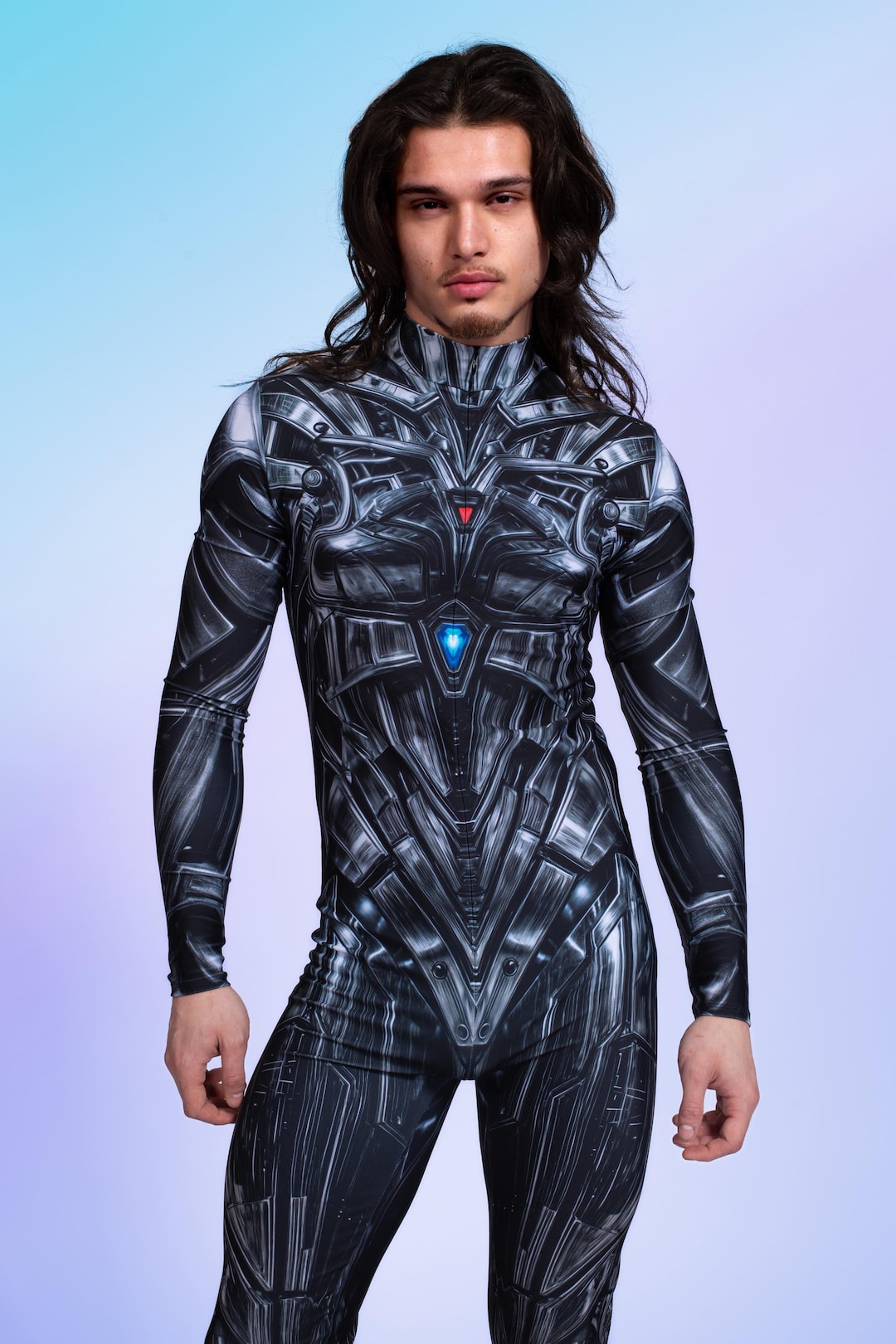Tech Cyber Rave Costume for Men – Futuristic Festival Outfit, EDM ...