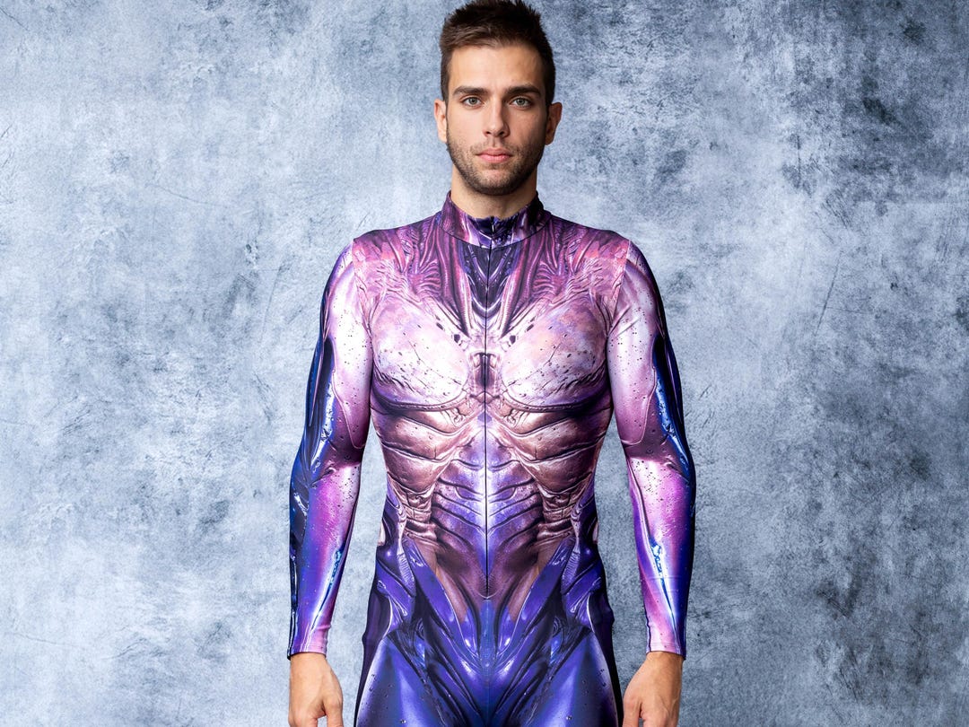 Alien Costume Men, Adult Alien Costume, Unique Male Cosplay Costumes ...