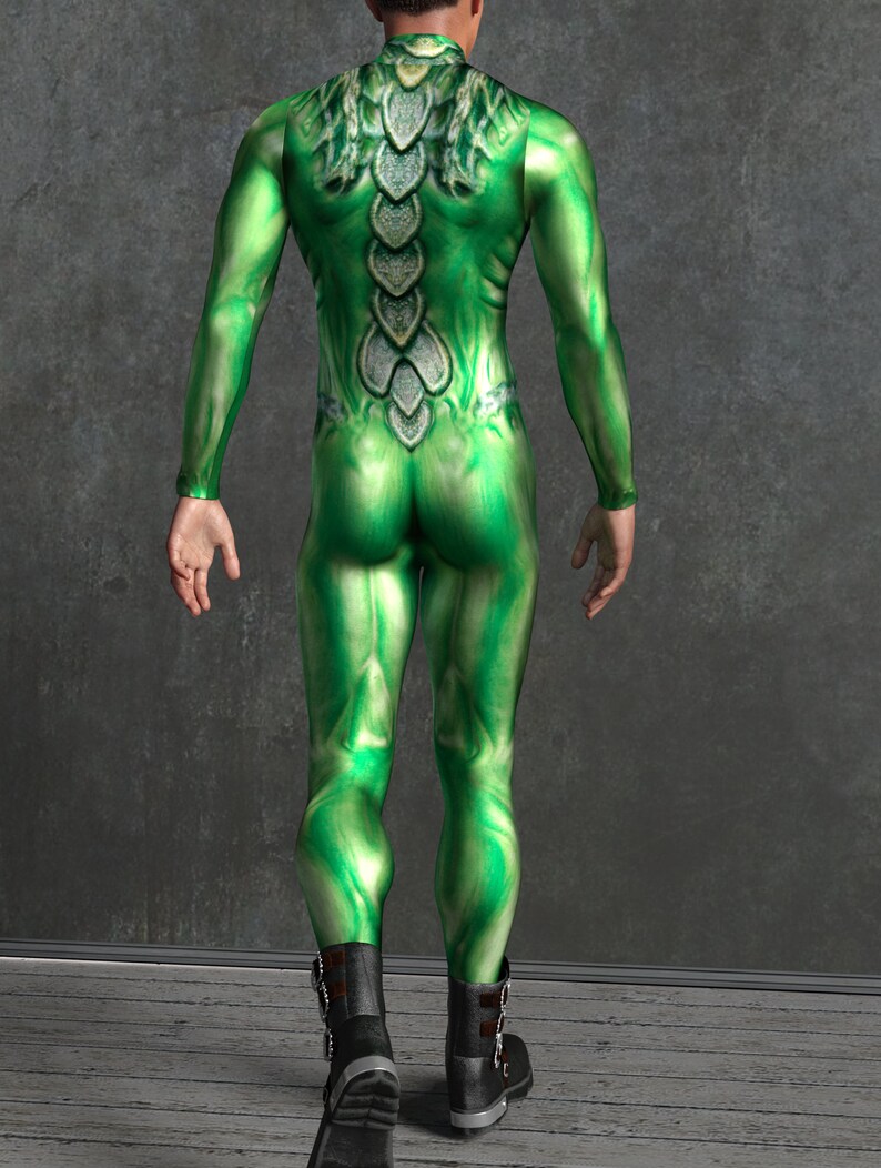 Alien Costume Men Zombie Costume Men Halloween Costumes Men Etsy